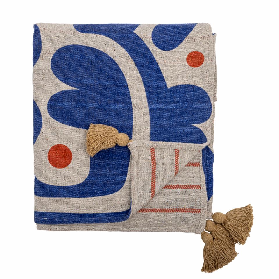 Eviaya Throw, Multi, Recycled Cotton