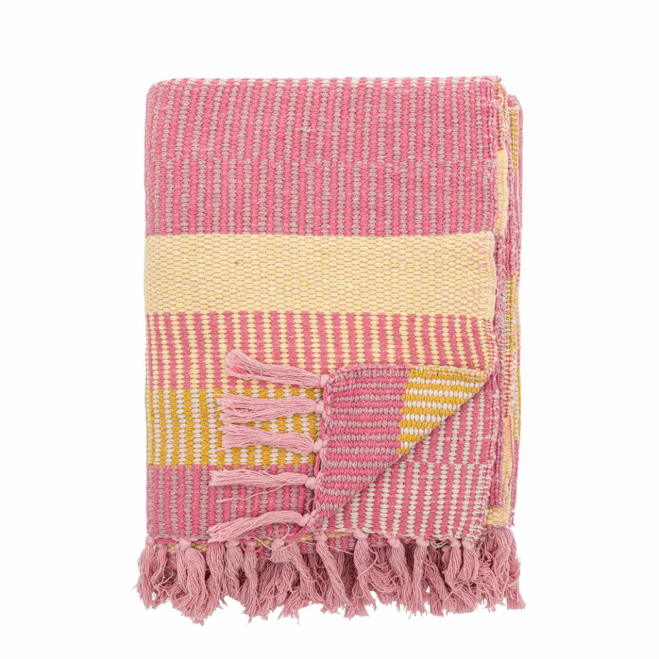Isnel Throw, Multi, Recycled Cotton