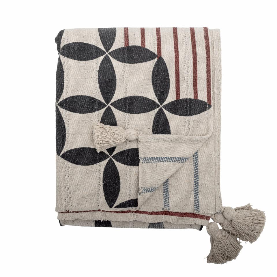 Forma Throw, Nature, Recycled Cotton