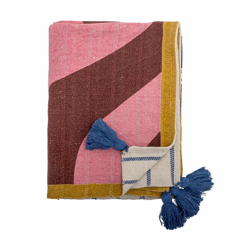 Remy Throw, Multi, Recycled Cotton