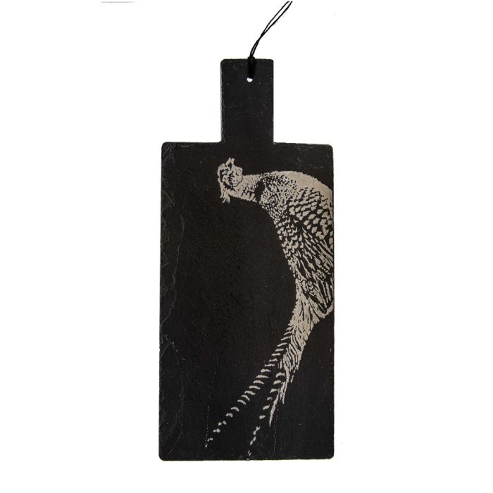 Slate Serving Paddle- Large - Pheasant