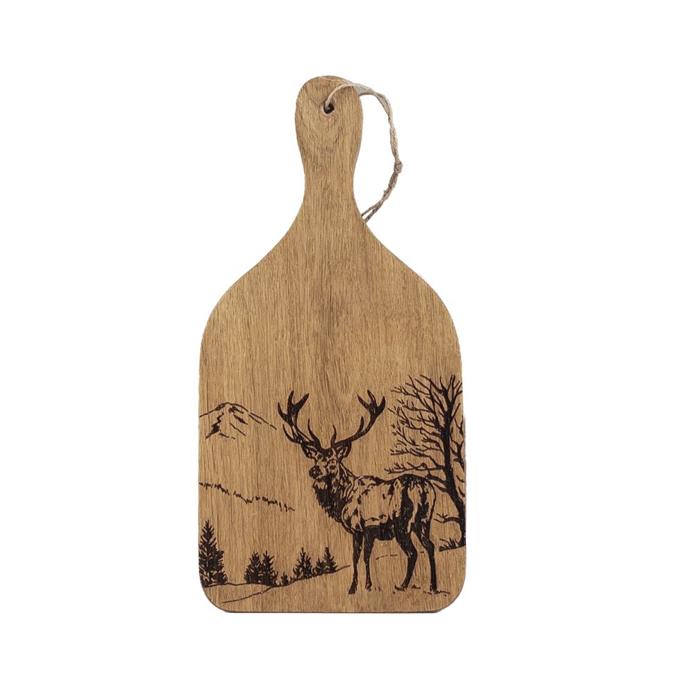 Oak Hanging Paddle - Small - Scenic Stag