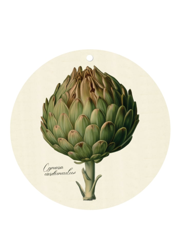 Plate artichoke
