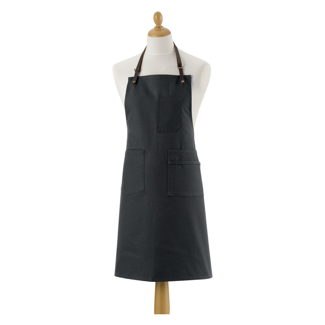 Léo Kitchen Apron Noir 70 X 90