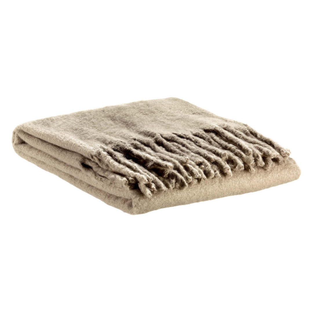 Isabel Plain Recycled Throw Nuage