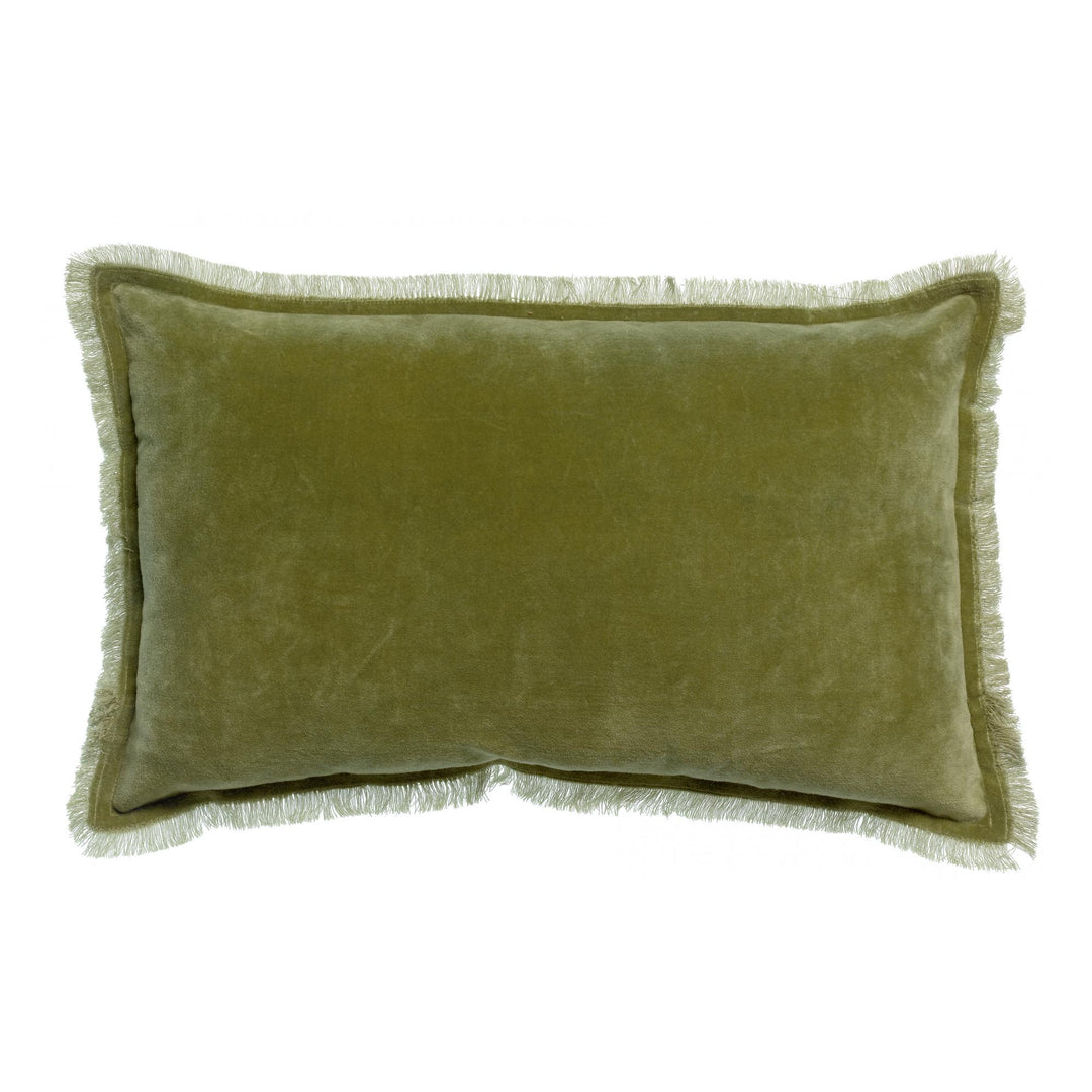 Plain Cushion Fara Olive 30 X 50