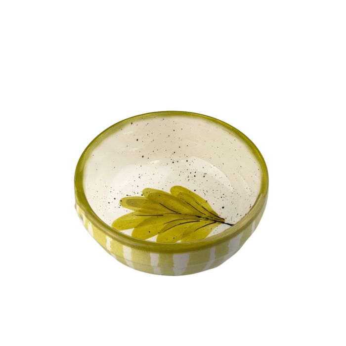 Ceramic Dip Bowl - Oak Leaf