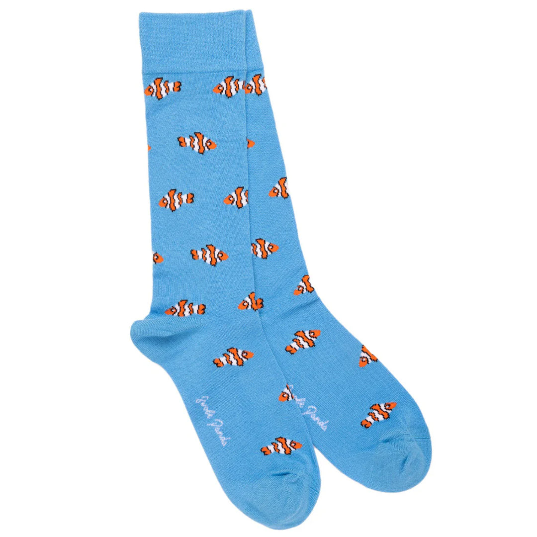 Clown Fish Socks (Size 7-11)