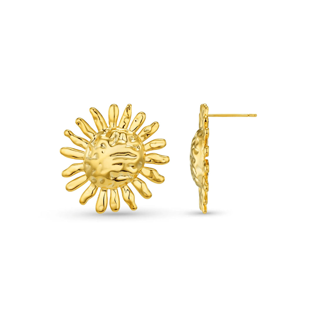 Statement Molten Sun Studs