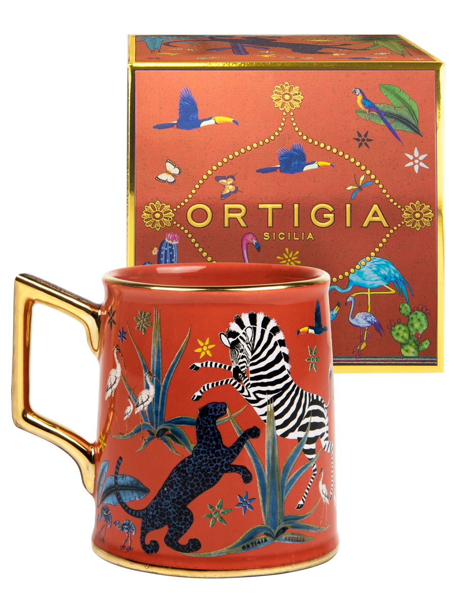 Tazza Jungle Ceramic Corallo Mug