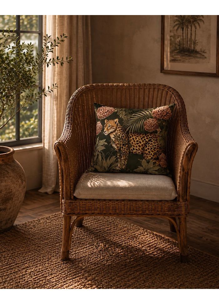 Floral Leopard