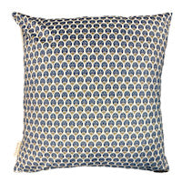 Blue Horizon Velvet Cushion