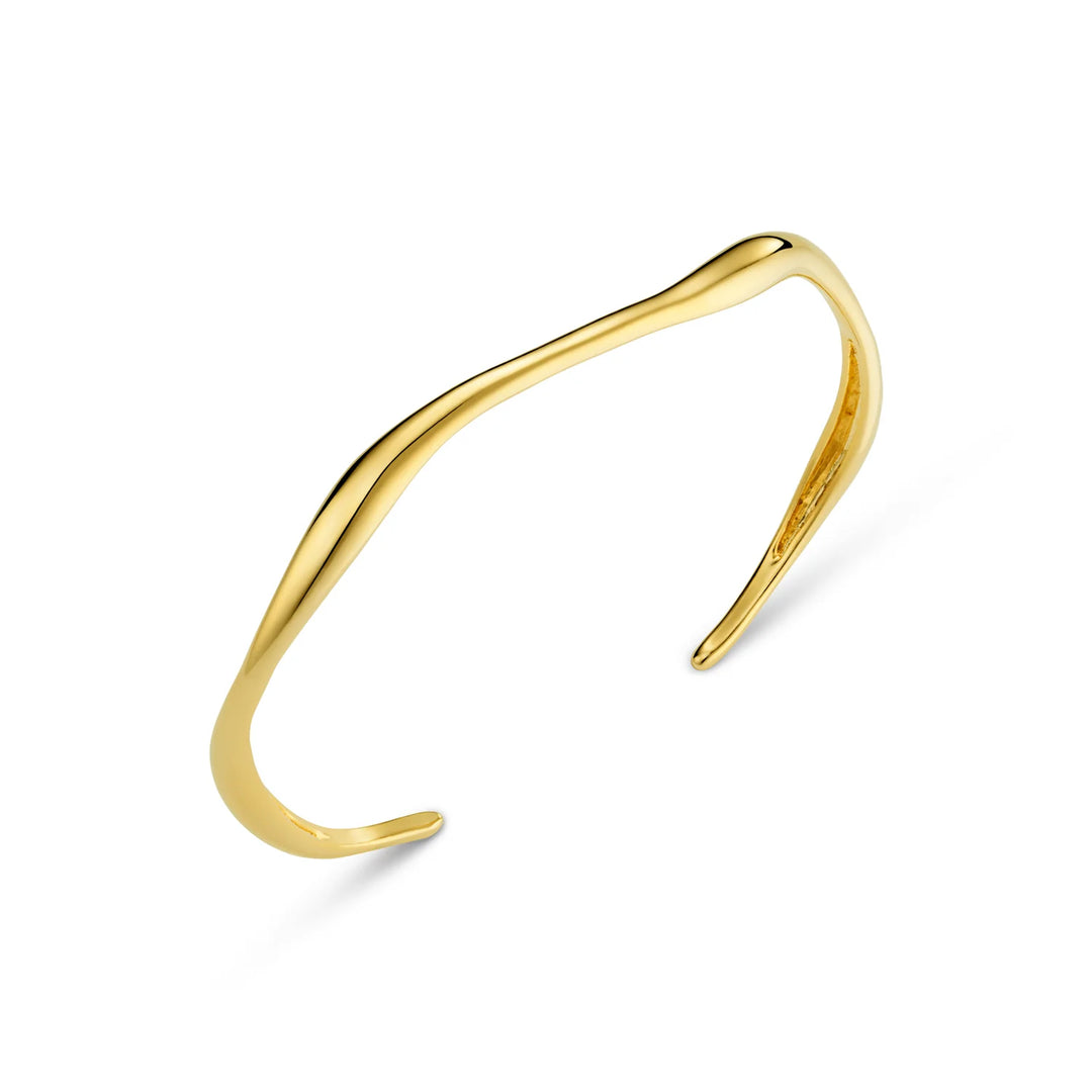 Fine Wave Bangle