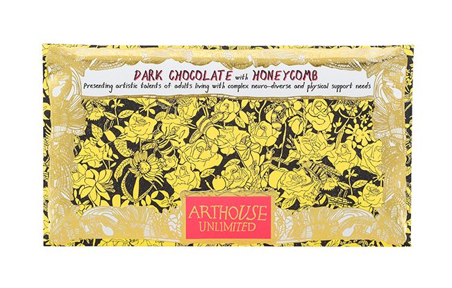 Chocolate Bar Bee Free (Dark Chocolate with Honeycomb)