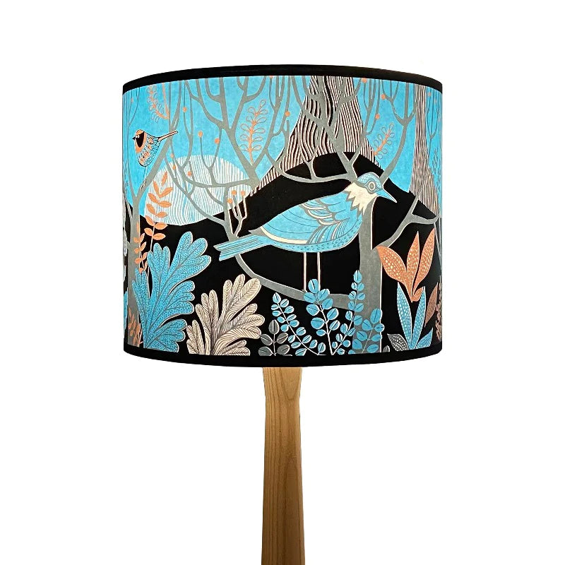 DAWN CHORUS LAMPSHADE - BLUE