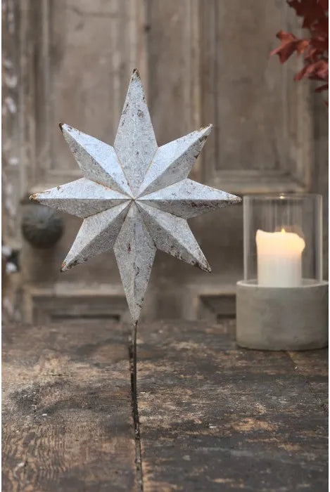 Treetop/ Hanging Star White (Small)