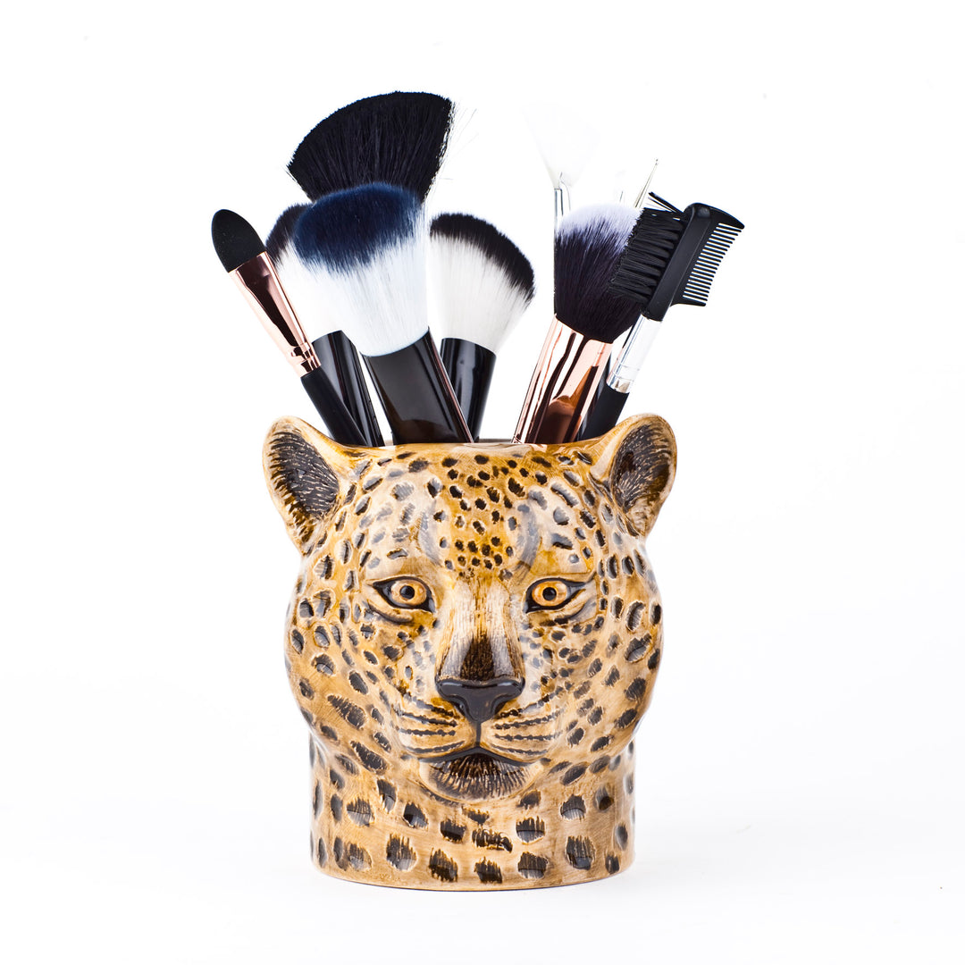 Leopard Pencil Pot