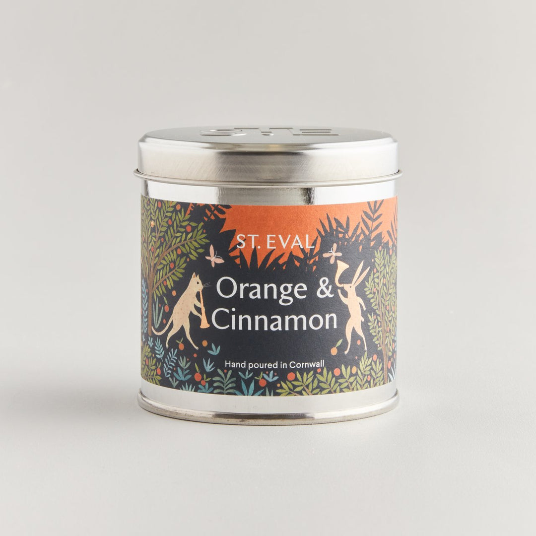 Tin Christmas Orange & Cinnamon