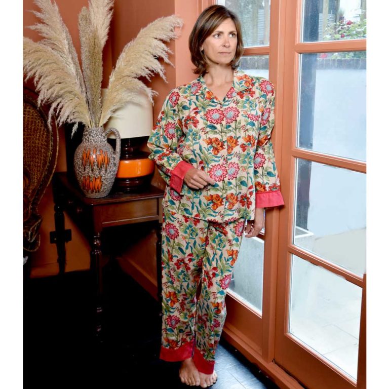 Floral Garden Print Pyjamas