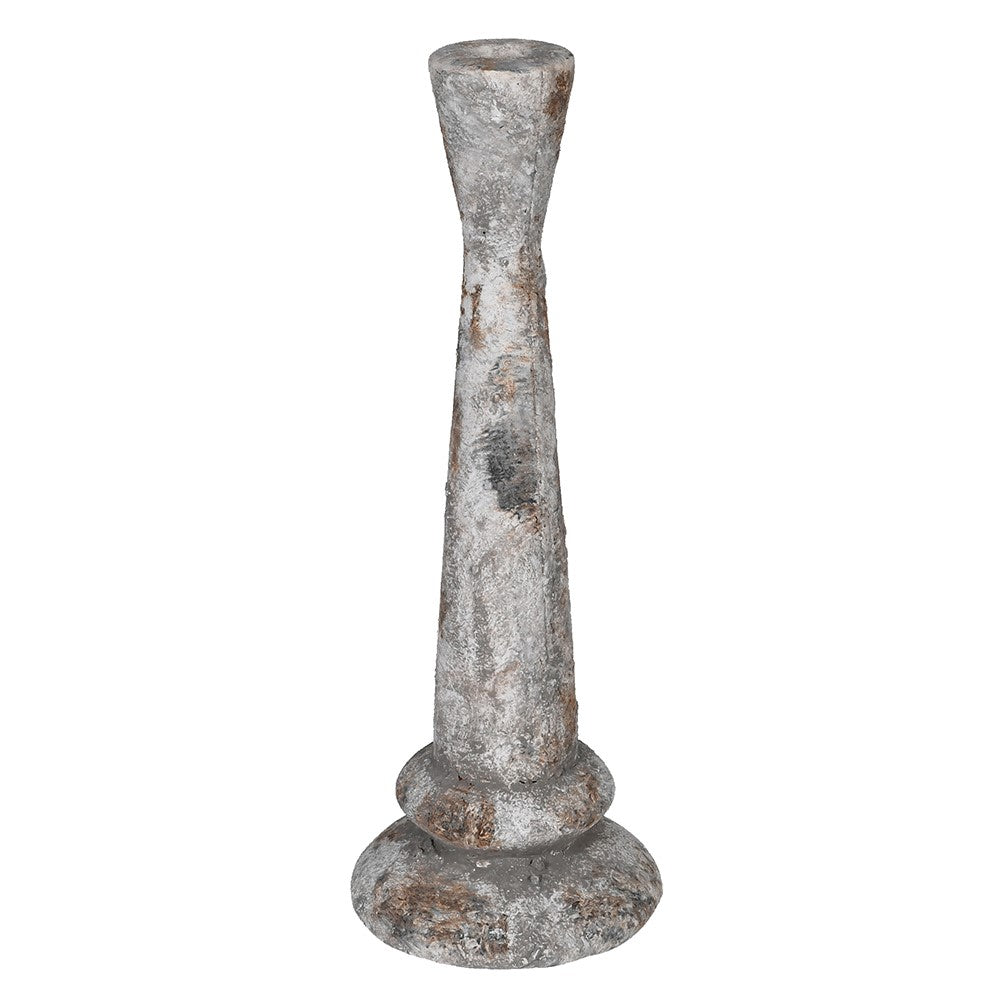 Medium Distressed Candlestick