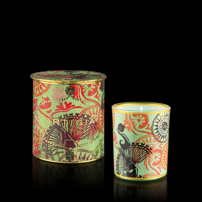 Fico d'India Decorated Candle