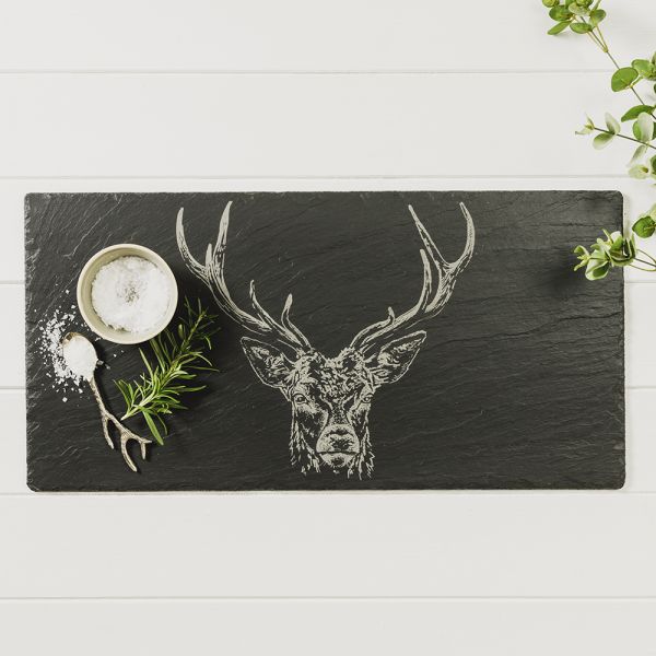 Stag Prince Slate Table Runner